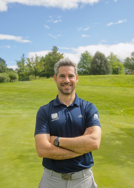 Jon Anduaga, técnico deportivo de Easy Golf